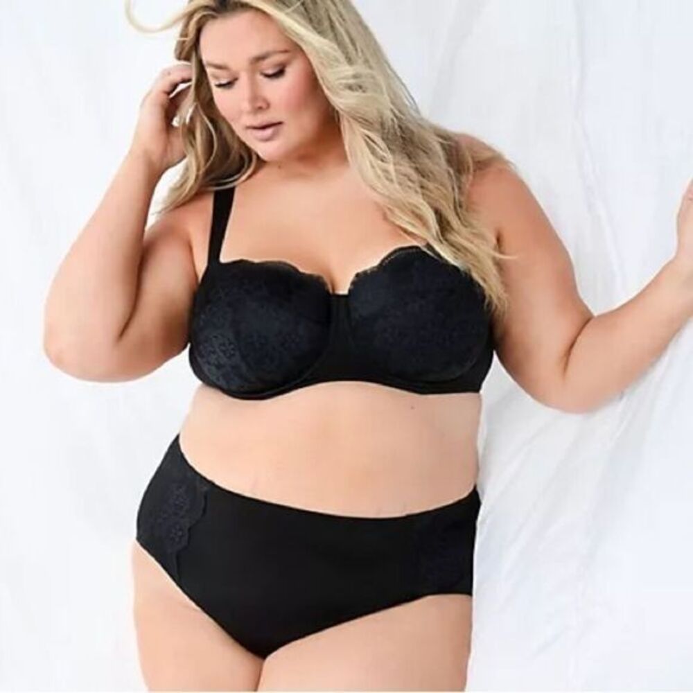 All Worthy Lace Cup Balconette Bra sz 40C NEW# bag 204